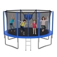 thumbnail image 1 of CITYLE 12FT Trampoline 1200LBS Trampoline for Adults and Kids Trampolines with Basketball Hoop, Enclosure, Outdoor Heavy Duty Trampoline, Easy to Install & Last Long, 1 of 5