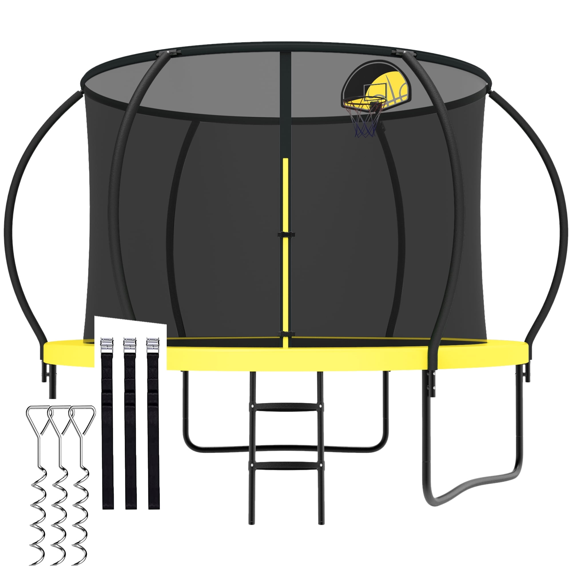 CITYLE Trampoline 10FT 1000LBS Trampoline for Adults Kids Trampolines