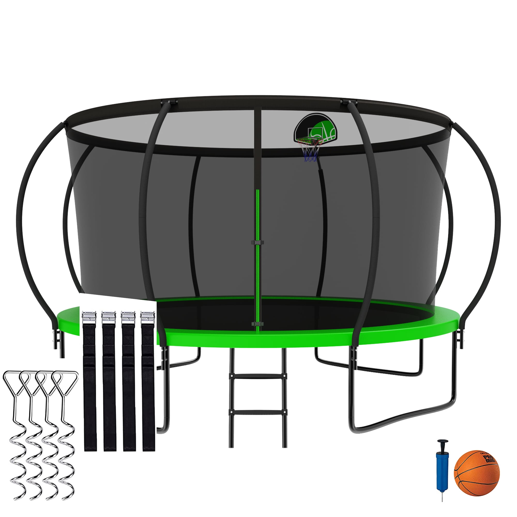CITYLE Trampoline 12FT 14FT 15FT 16FT 1400LBS 14 FT Trampoline for Kids