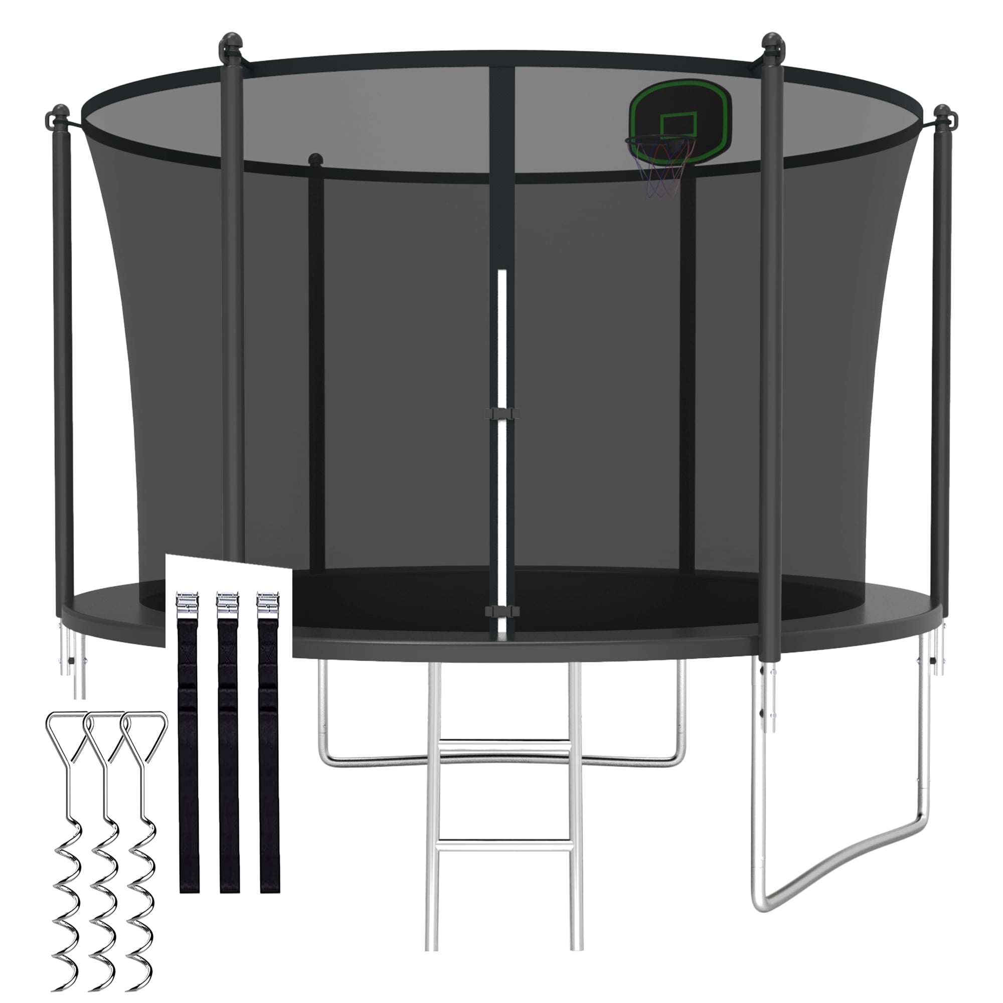 CITYLE Trampoline 8FT 10FT 1000LBS Trampoline for Adults Kids