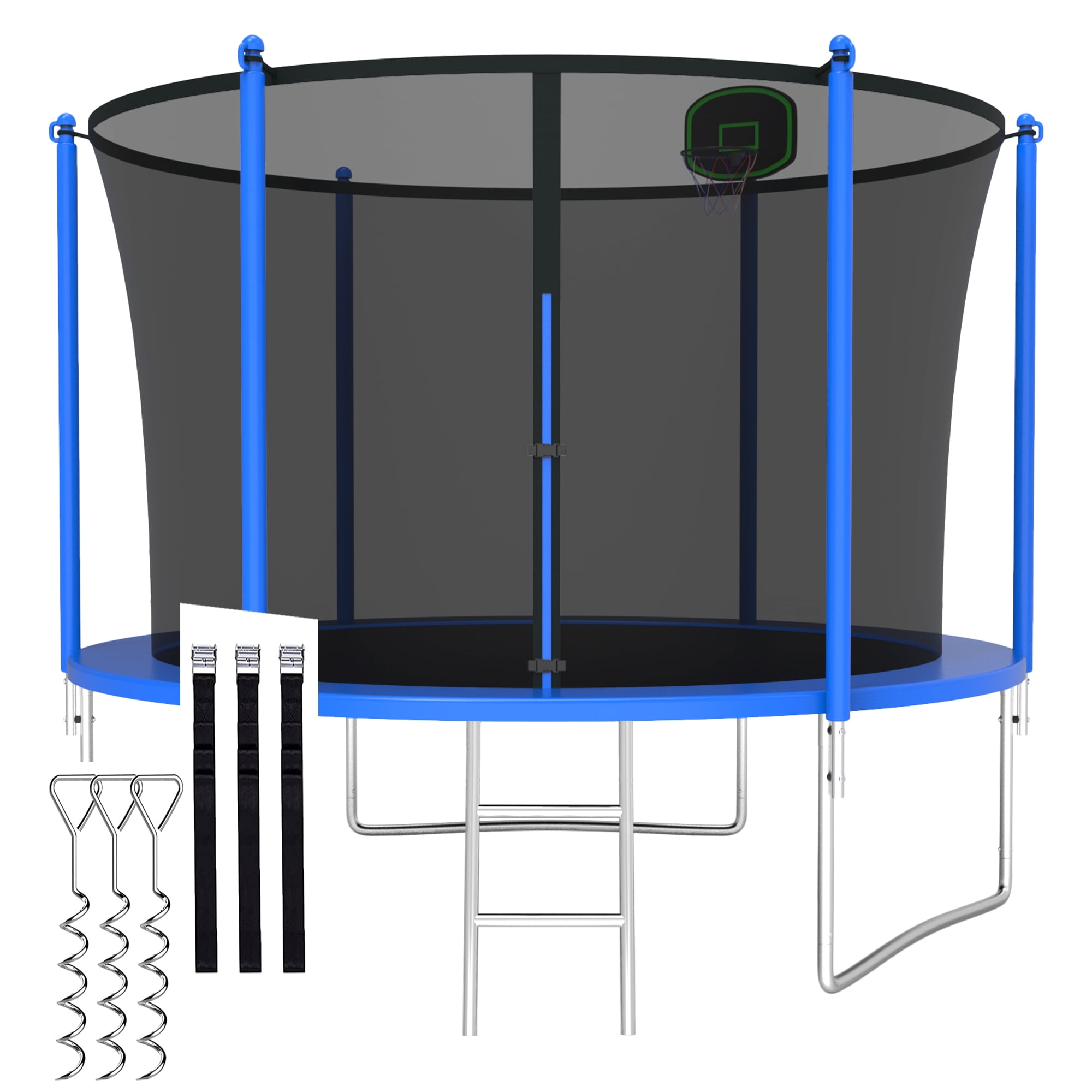 CITYLE Trampoline 8FT 10FT 1000LBS Trampoline for Kids Adults ...