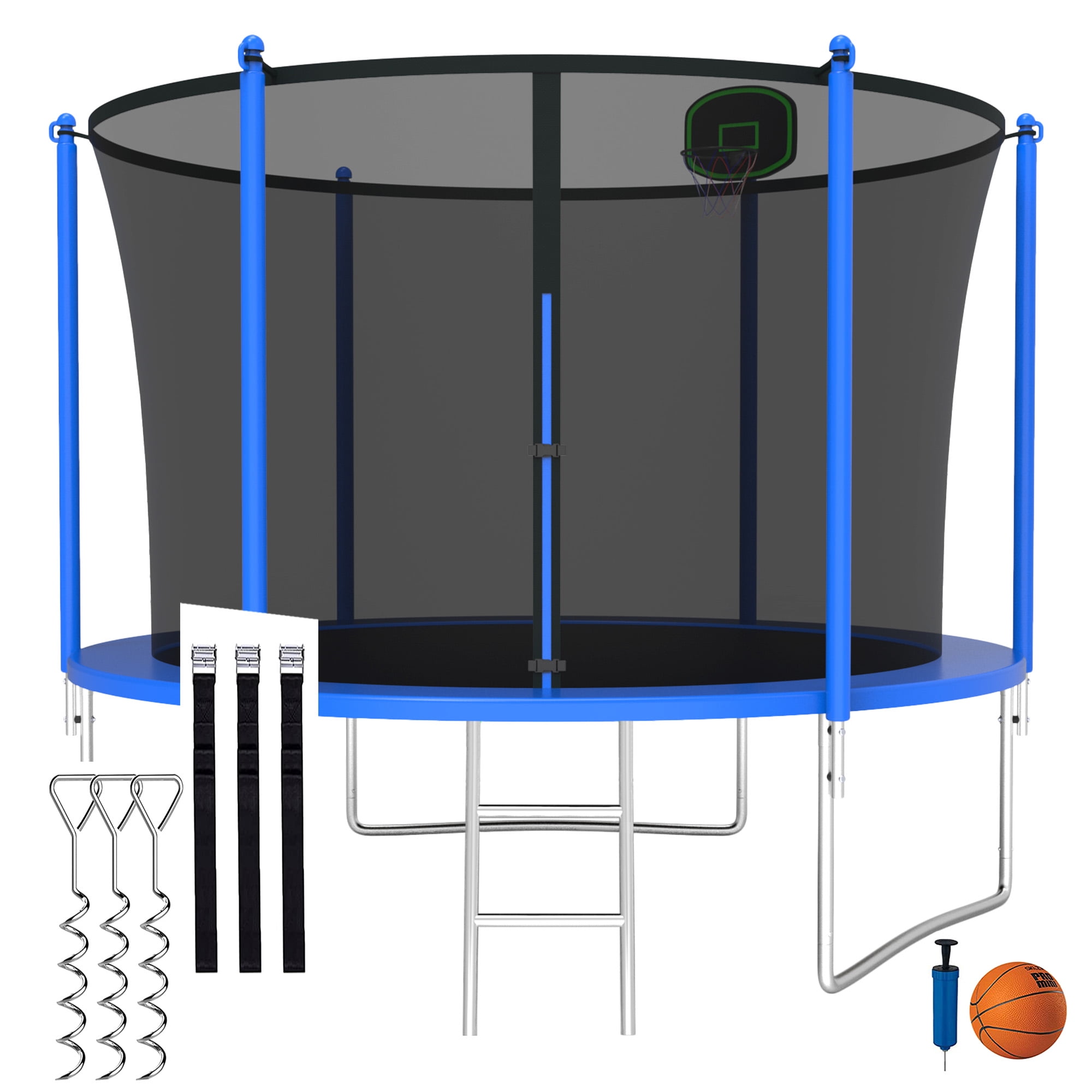 CITYLE Trampoline 8FT 800LBS Trampoline for Adults Kids Trampolines
