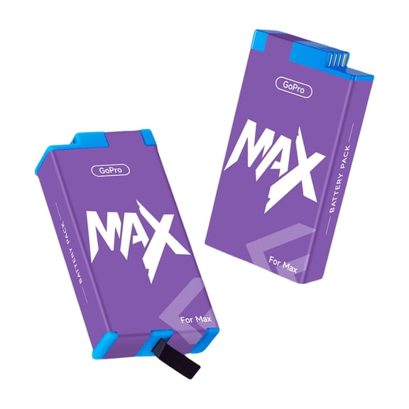 CITYORK 2 Pack Rechargeable Battery Replacement for Gopro Max/Gopro Max 360 /Gopro ACDBD-001 ACBAT-001 Sport Camera Accessories 1860mAh
