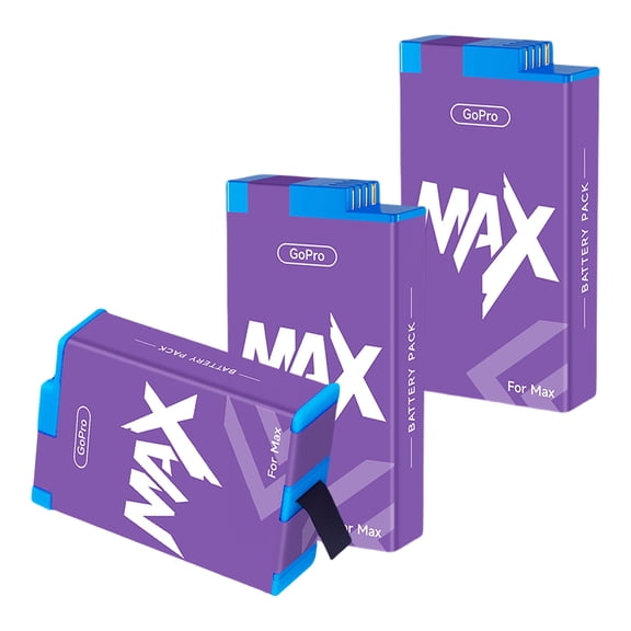 CITYORK 3 Pack Rechargeable Battery Replacement for Gopro Max/Gopro Max 360 /Gopro ACDBD-001 ACBAT-001 Sport Camera Accessories 1860mAh