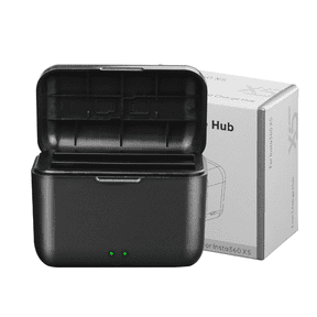 CITYORK 360 X5 Camera Battery Fast Charge Hub, 2 Slot Intelligent Two Way Charger Hub for Insta360 X5 Camera