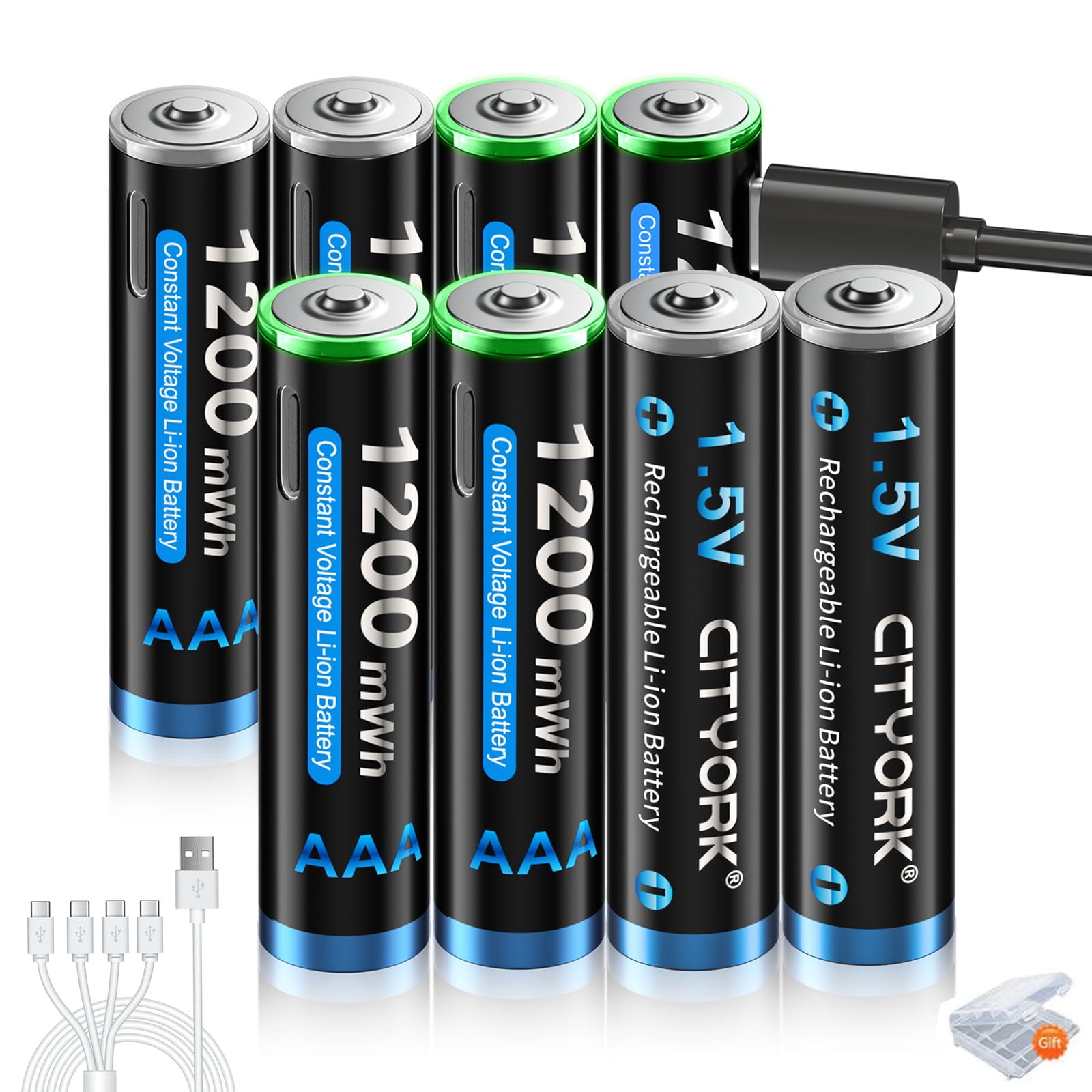CITYORK 12.6V 5200mAh Lithium Akku - Vielseitig Für Solar, Drohnen & Kameras