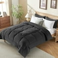 thumbnail image 1 of CIVETET 3-Piece Queen Comforter Set, Luxury Bed Linen - All-Season Down Alternative Bedding Bundle with 2 Pillow Shams, Premium Soft Bedding Set Machine Washable, 1 of 15