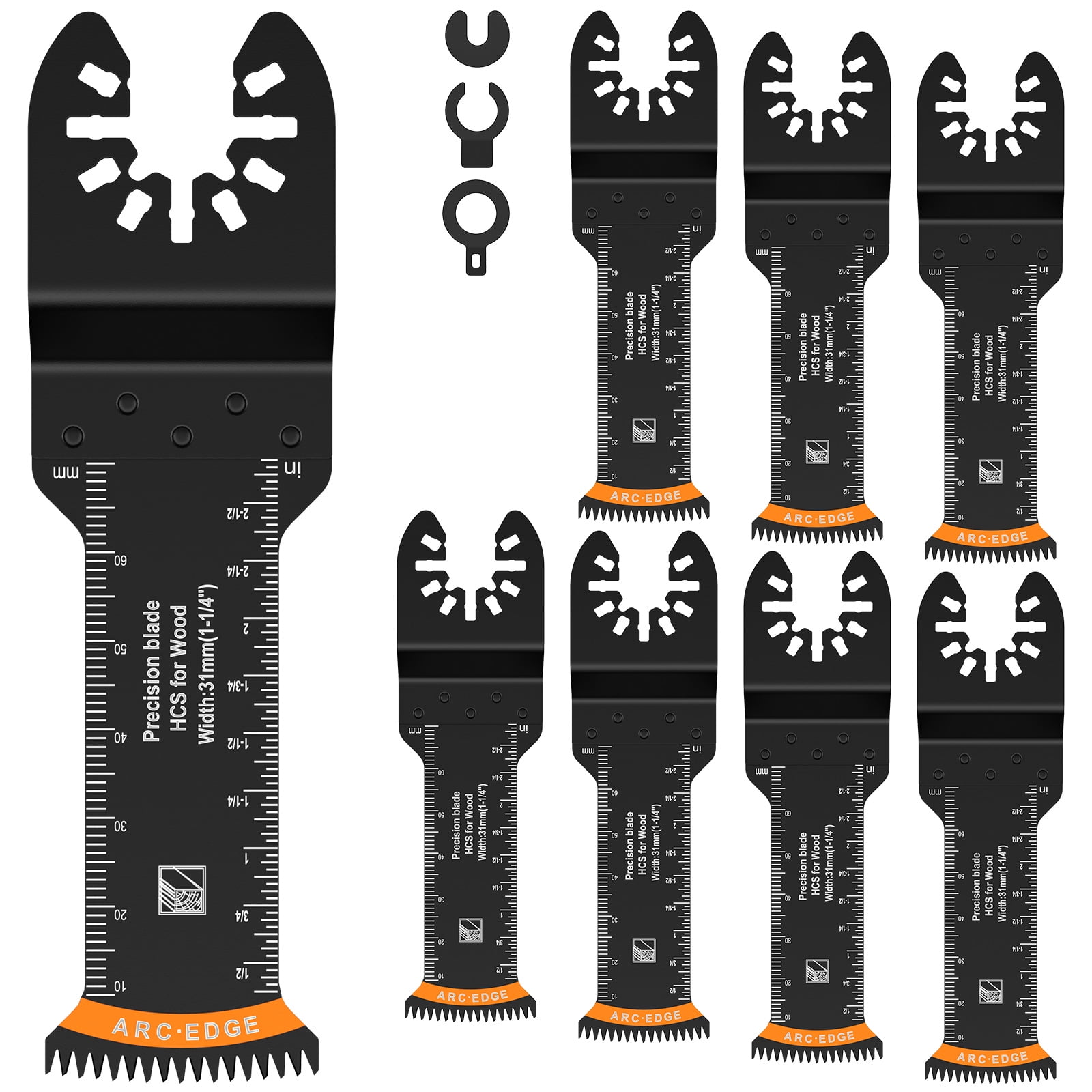 Milwaukee Multi Tool Diamond Blade VEVOR 30-Pack High Carbon Steel