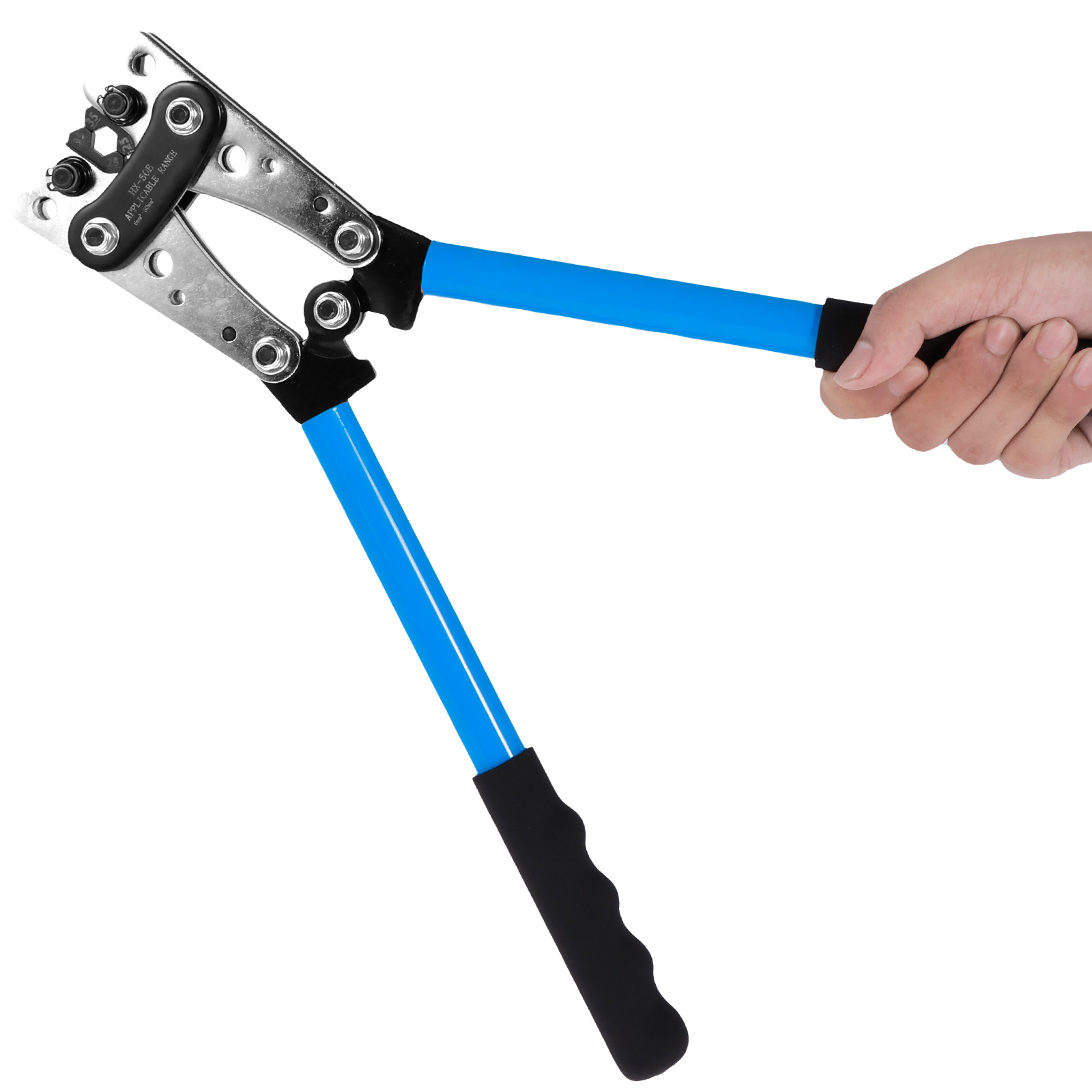 CIVG Cable Lug Crimping Tool HighCarbon Steel Battery Wire Crimping