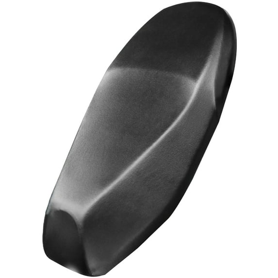 CIVG Motorcycle Seat Cover Universal Motorbike Seat Protector Cushion Elastic PU Leather Motorbike Seat Full Cover Waterproof Sunscreen Cover for Most Motorcycles