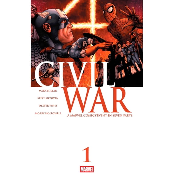 CIVIL WAR #1 FACSIMILE EDITION Marvel Comic Book 2025
