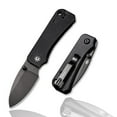 thumbnail image 1 of CIVIVI Baby Banter Pocket Folding Knife 2.34" Nitro-V Blade Small Knife with Titanium Thumb Stud Opener WM-C19068S-2-CP, 1 of 8