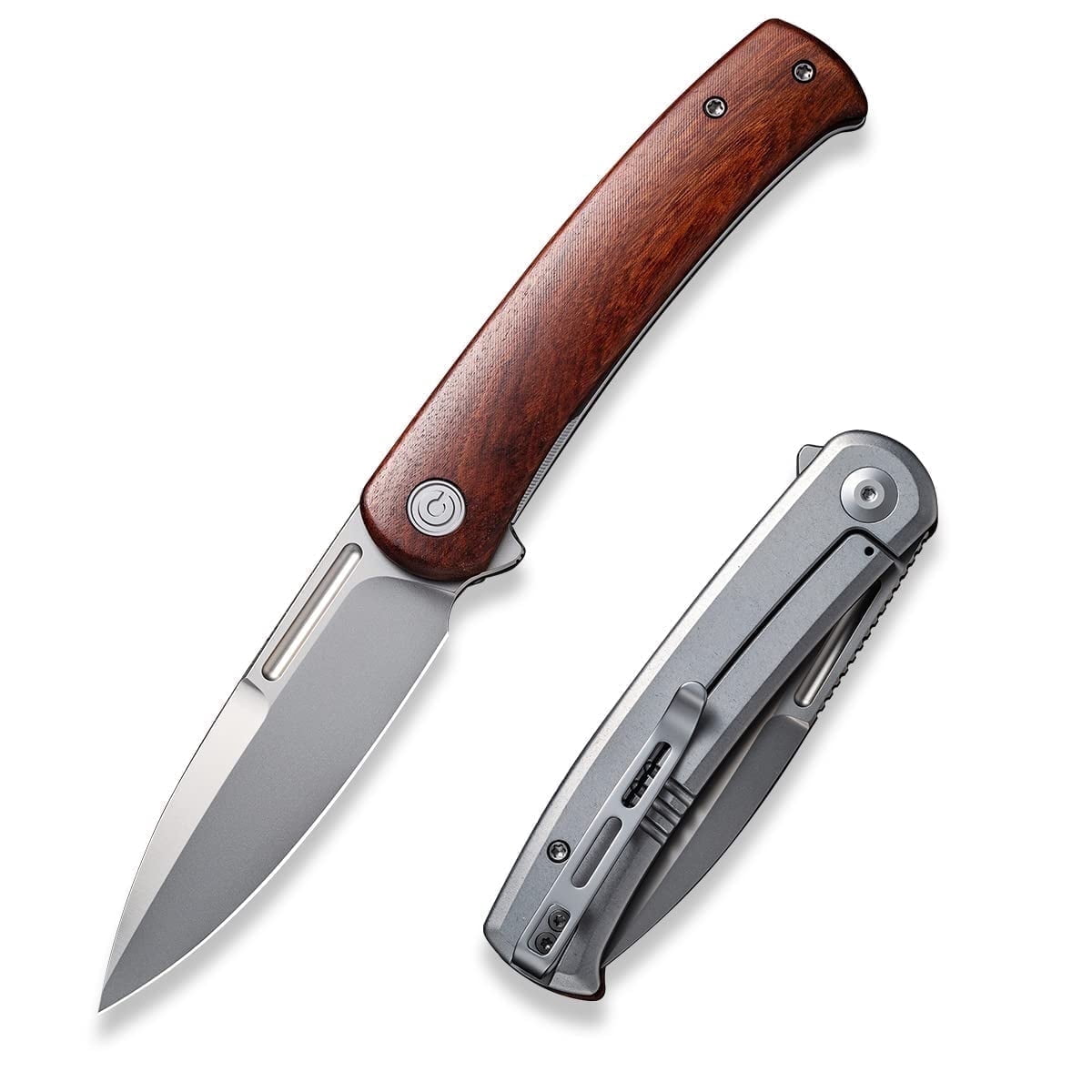 CIVIVI Cetos Folding Knife, 3.48-in 14C28N Blade  Frame Lock C21025B-4