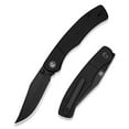 thumbnail image 1 of CIVIVI Clingman Pocket Folding Knife with Titanium Reversible Clip, 2.99" Nitro-V Blade G10 Handle Liner Lock Knife C23065-1 (Black), 1 of 8