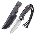 thumbnail image 1 of CIVIVI Elementum Fixed Blade C2104A Knife 10Cr15CoMoV Stainless Steel Black G10 Hunting Knives, 1 of 7