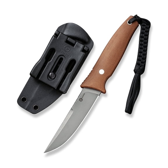 CIVIVI Fixed Blade Knife 4.07" D2 Blade C19046-5