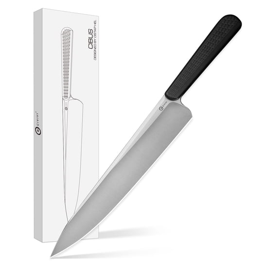 CIVIVI Knives Cibus Chef Knife Black G10 & 14C28N Stainless Steel Cutlery C23048-1