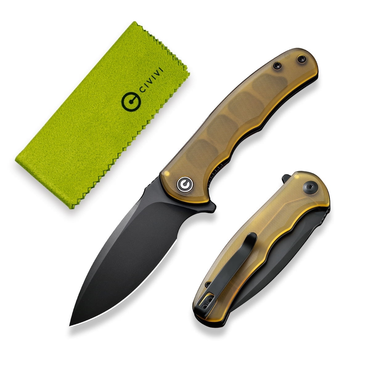 CIVIVI Mini Praxis Pocket Folding Knife with 2.98" D2 Blade C18026C-5