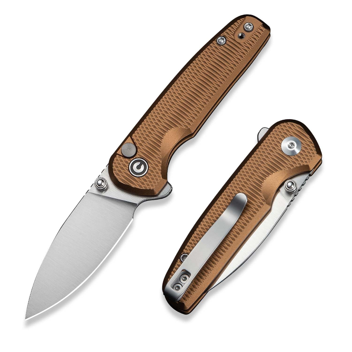 CIVIVI Mini Shakan Pocket Folding Knife with 2.48" Nitro-V Blade C20052F-3