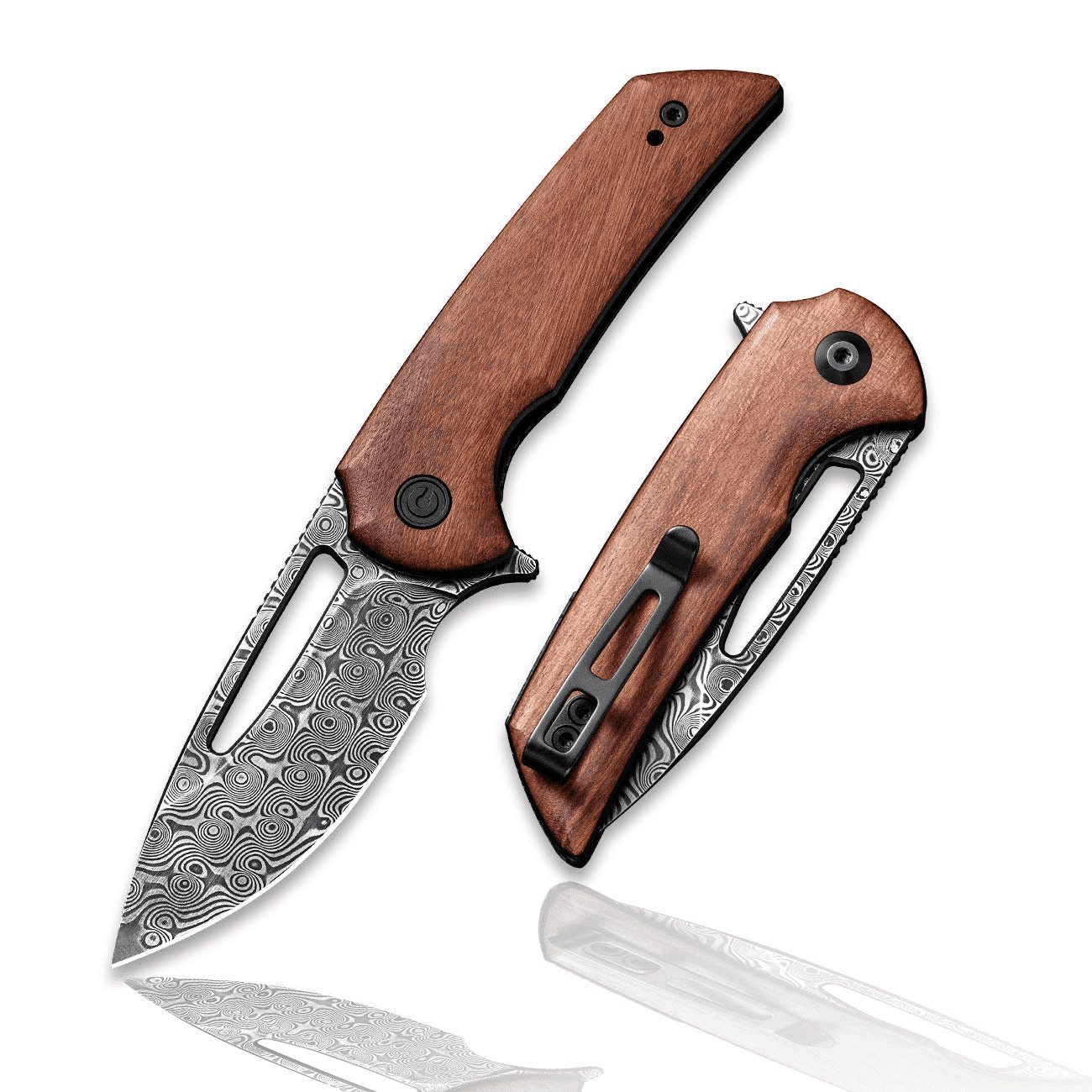 CIVIVI Odium Pocket Knife Folding Knife 2.65" Damascus Blade C2010DS-1