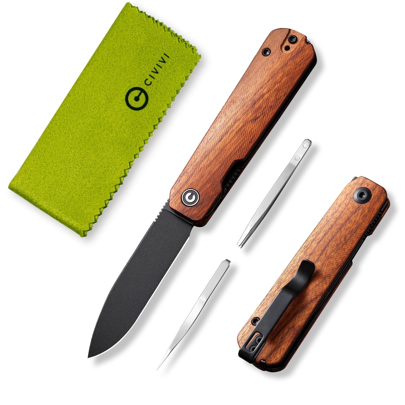 CIVIVI Pocket Folding Knife 2.83" Nitro-V Blade C21004A-2