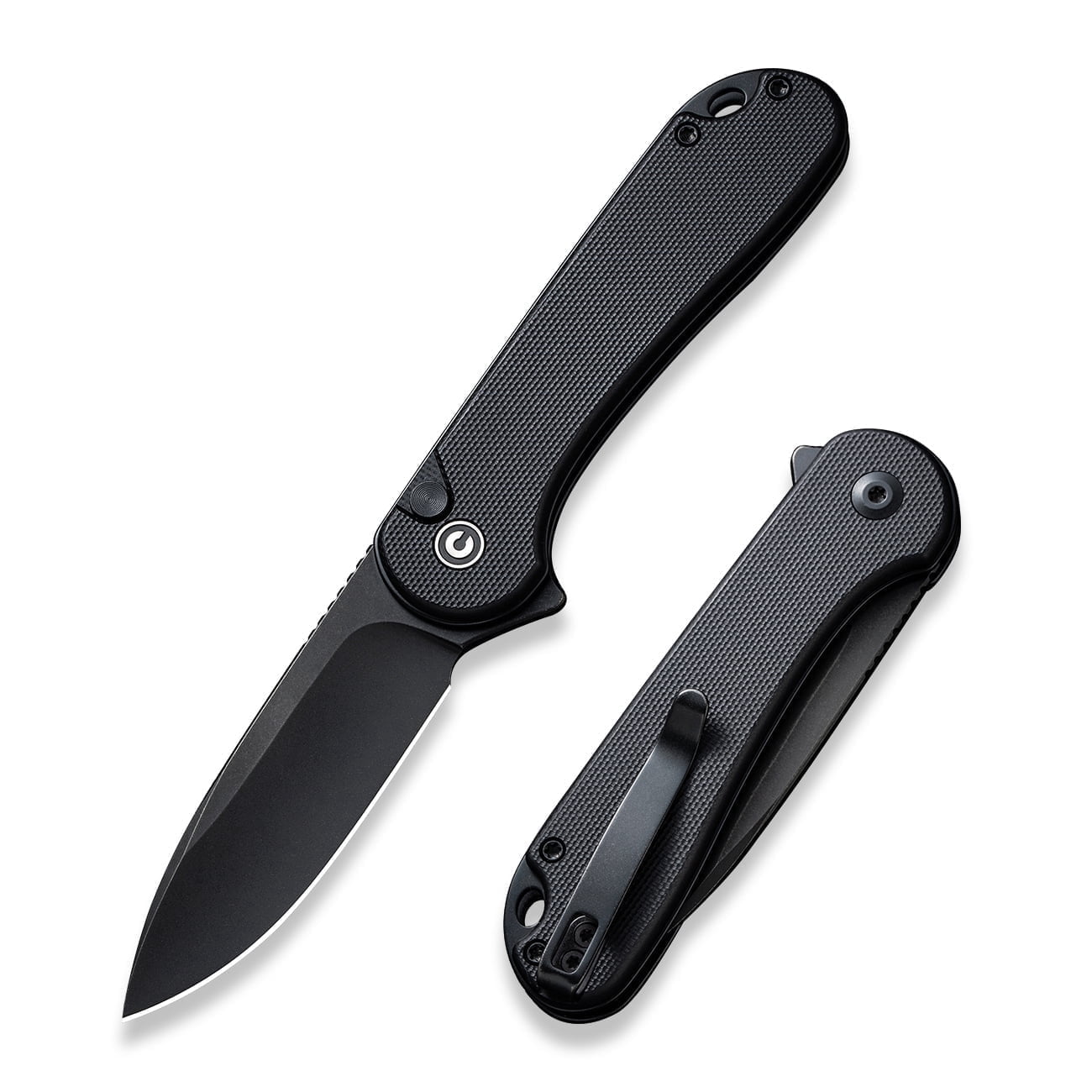 CIVIVI Pocket Folding Knife 7.06" Button Lock Elementum II C18062P-1
