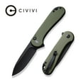 thumbnail image 1 of CIVIVI Pocket Folding Knife 7.06" Button Lock Elementum II C18062P-3, 1 of 10