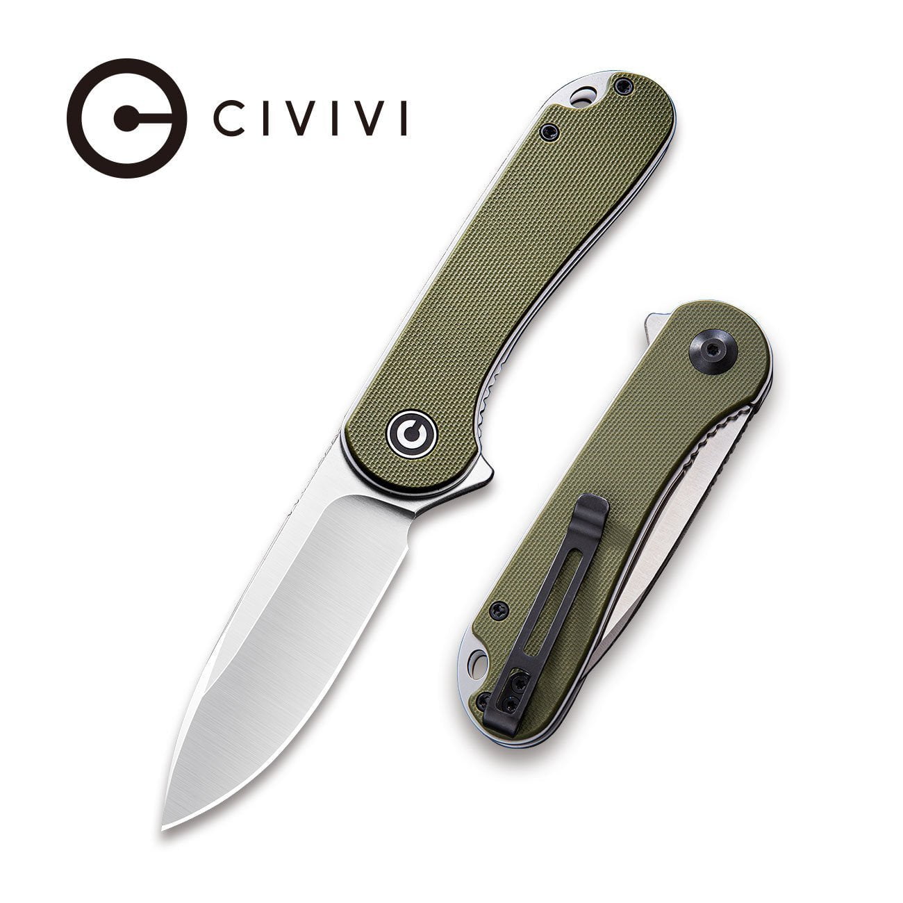 CIVIVI  Elementum Pocket Folding Knife 2.96" D2 Blade C907E