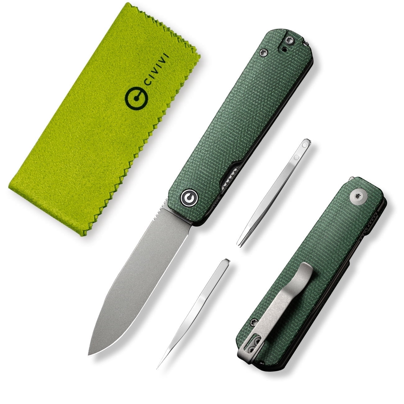 CIVIVI Sendy Pocket Folding Knife 2.83" Nitro-V Blade C21004A-1