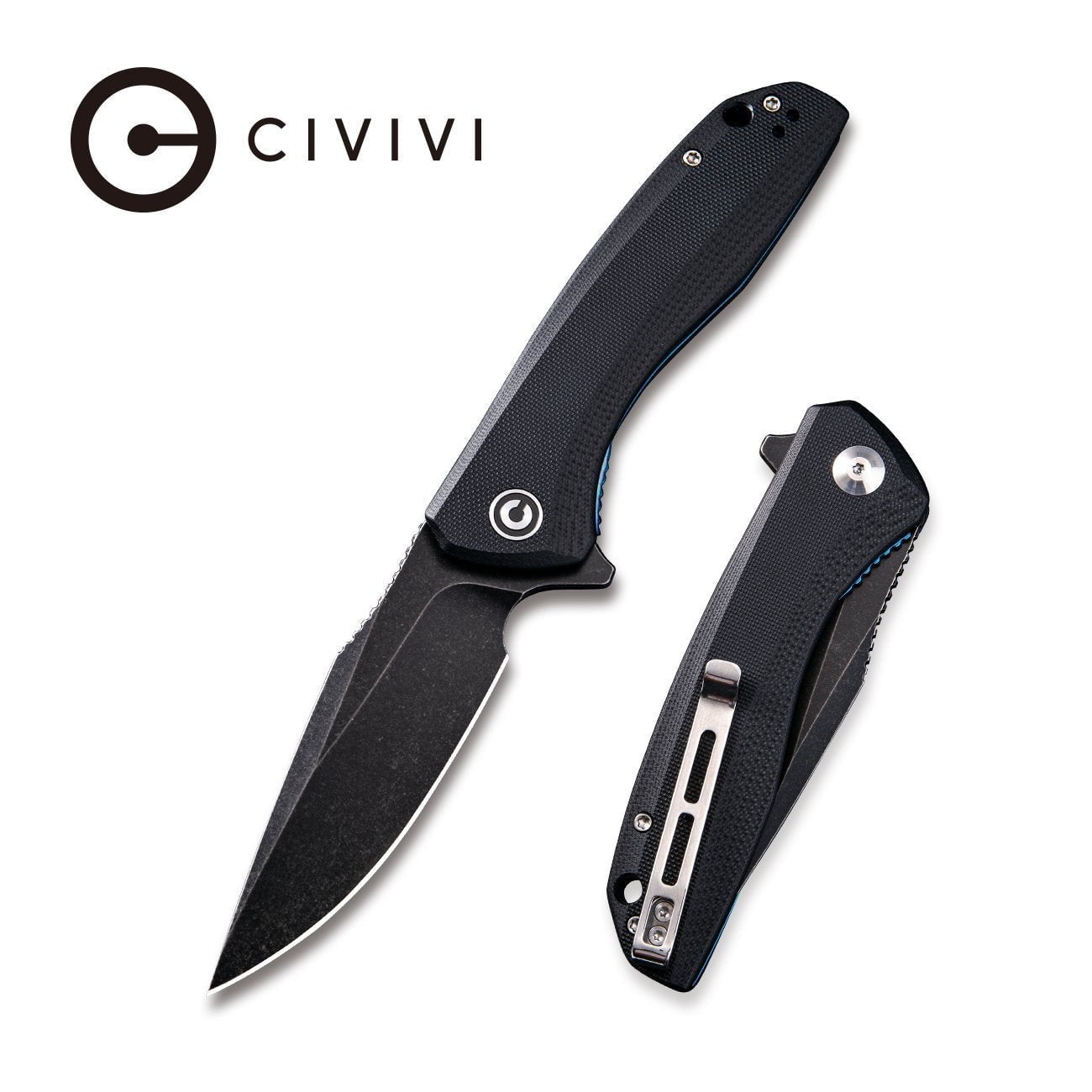 CIVIVI Baklash Pocket Knives 3.5" 9Cr18MoV Blade C801H