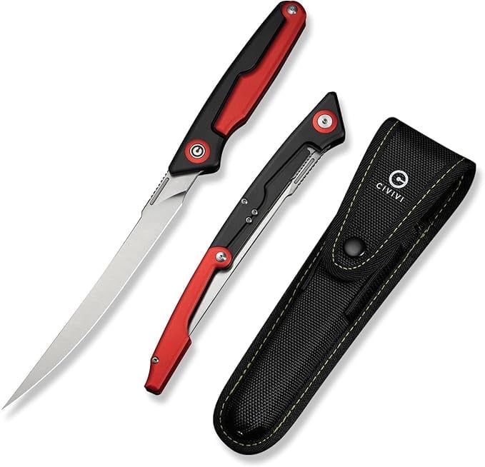 CIVIVI Shawka Folding Fillet Knife, Fish Fillet Knife 5.81