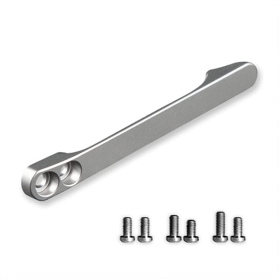 CIVIVI Titanium Pocket Clip (Plain) with 6PCS Titanium screws T001C