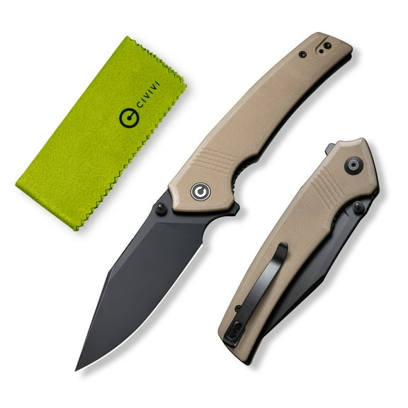 CIVIVI Tranquil Pocket Folding Knife Black 14C28N Blade C23027-3