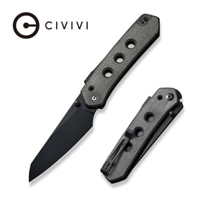 CIVIVI Vision FG Pocket Folding Knife with 3.54" Nitro-V Blade Micarta Handle C22036-3