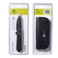 thumbnail image 1 of CIVIVI Yonder Folding Pocket Knife Crossbar Lock Knife with 2.88" 14C28N Blade Micarta Handle, Designed by Zac Whitmore WM-C23073B-1-CP, 1 of 11