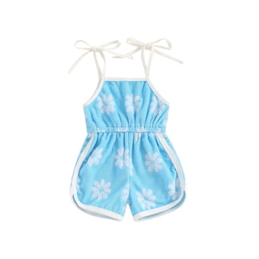 Newborn Baby Girl Clothes Set - Sleeveless Ruffle Romper & Headband, 0-18 Months, Soft Cotton