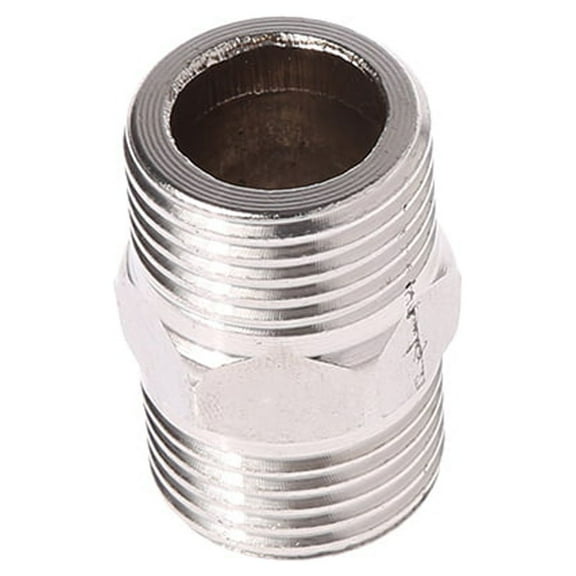 CIYISON 1/2" Male /2" Male Nipple Stainless Steel SS304 Threaded Pipe Fitting NPT
