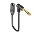 thumbnail image 1 of CIYISON 1/4'' TRS 6.35mm Male to 6.35mm Female Stereo Cable for Guitar Amplifiers, 1 of 11