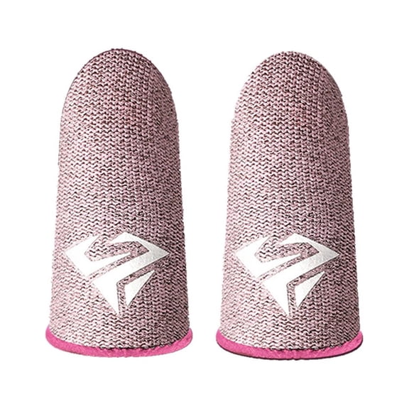 CIYISON 1 Pair Gaming Finger Sleeves Thumb Finger Cots Fingertip Cover for Mobile Games
