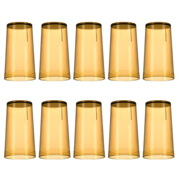 CIYISON 10 Pack Reusable Plastic Tumblers Water Cups Suitable for Restaurants Stackable