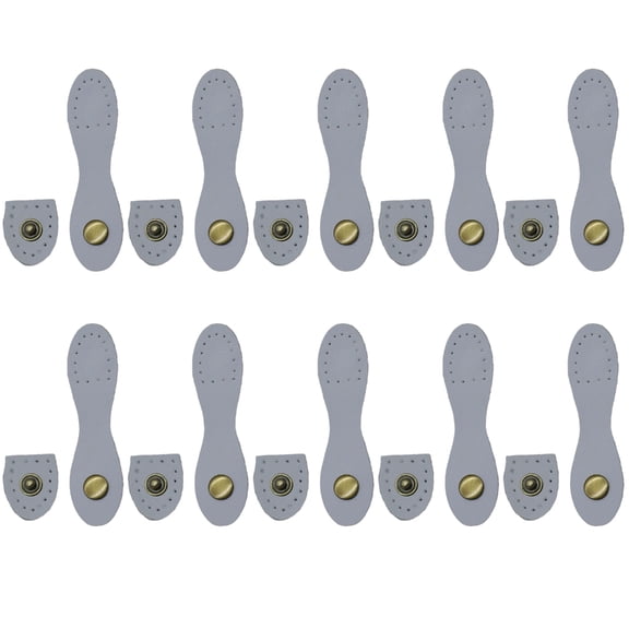 CIYISON 10 Pcs Bag Buckles with Sewing Holes Sew On Bag Closure Fasteners
