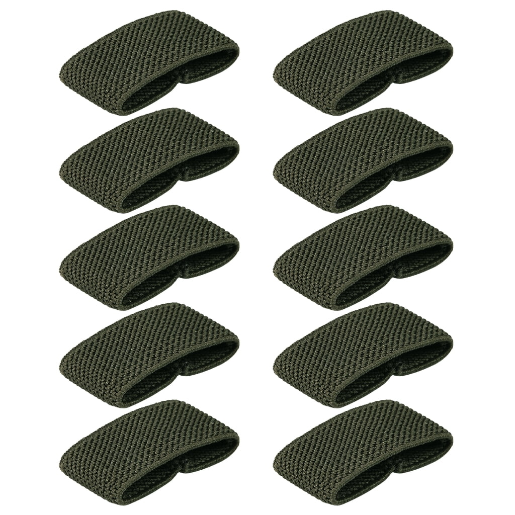 CIYISON 10 Pcs Elastic Belt Loop Holder Keepers Tactically Belt Holder ...
