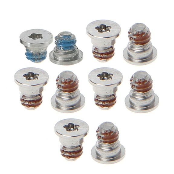 CIYISON 10 Pcs Laptop Screws for Macbook Pro Retina A1398 A1425 A1502 MC975 MC976 Bottom for Case Cover Repair Tool Kit