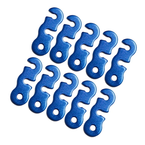 CIYISON 10 Pcs Rope Tensioners Guyline Cord Adjuster Non-slip Tent Fastener Tensioner