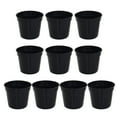 thumbnail image 1 of CIYISON 10 Pieces Nursery Pots Flexible Pots Round Reusable Plastic Plant Pots, 1 of 11
