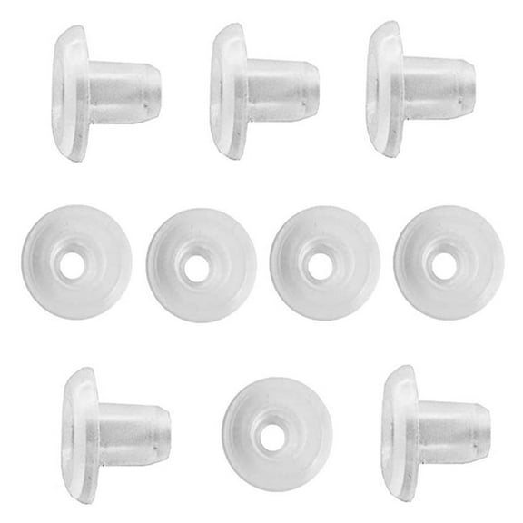 CIYISON 10 Sets of Venetian Blinds Curtain Accessories Venetian Blind Lower Rod Hook Transparent Positioning Plug Accessories
