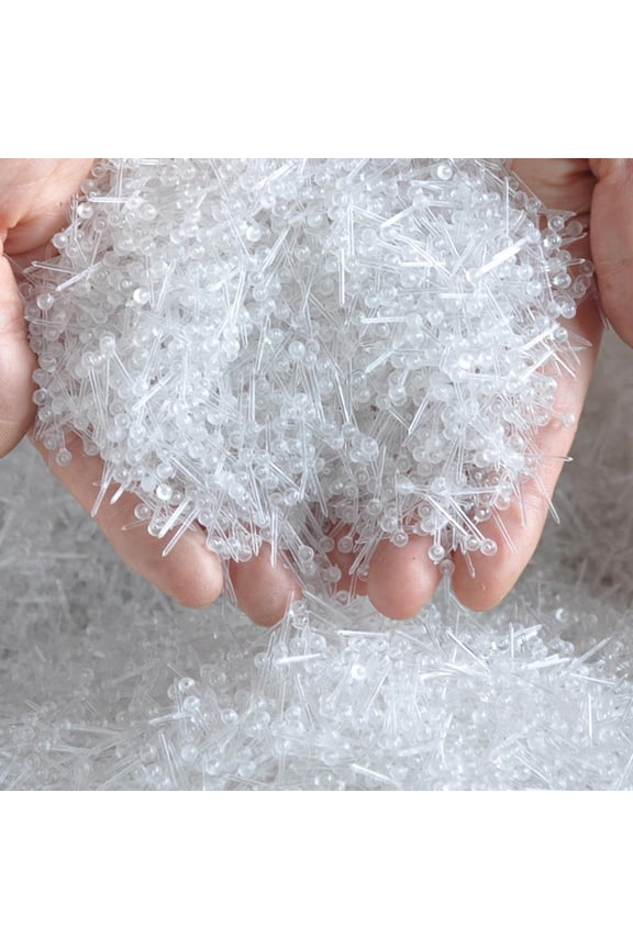 1000 Pcs Hypoallergenic Plastic Earrings Sticks Studs Pins Bars Ear Piercing Retainer Jewelry Making Findings DIY Supplies