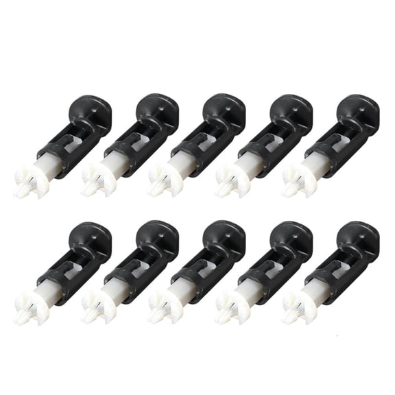 CIYISON 10P For CPU Heatsink Mount Pin Plastic Push Screw Cooler Cooling Fan Fastener Mounting Clip for Intel Socket Kit