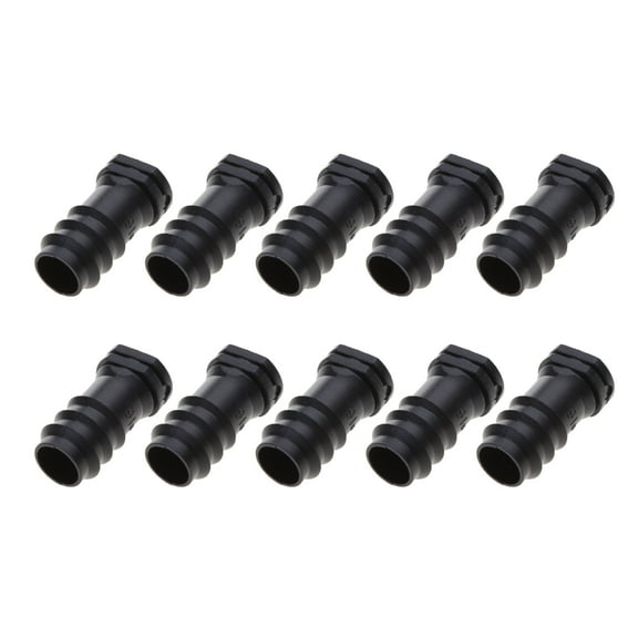 CIYISON 10PCS Garden Hose 16mm Hose Closure Irrigation Stopper Irrigation Pipe Fittings