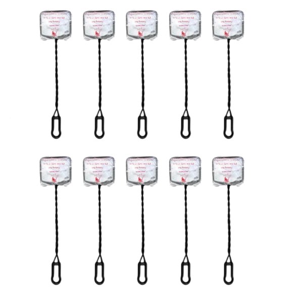 CIYISON 10Pcs Fine Mesh Fishing Net Cleaning Tool For Home And Commercial Fishtanks Use